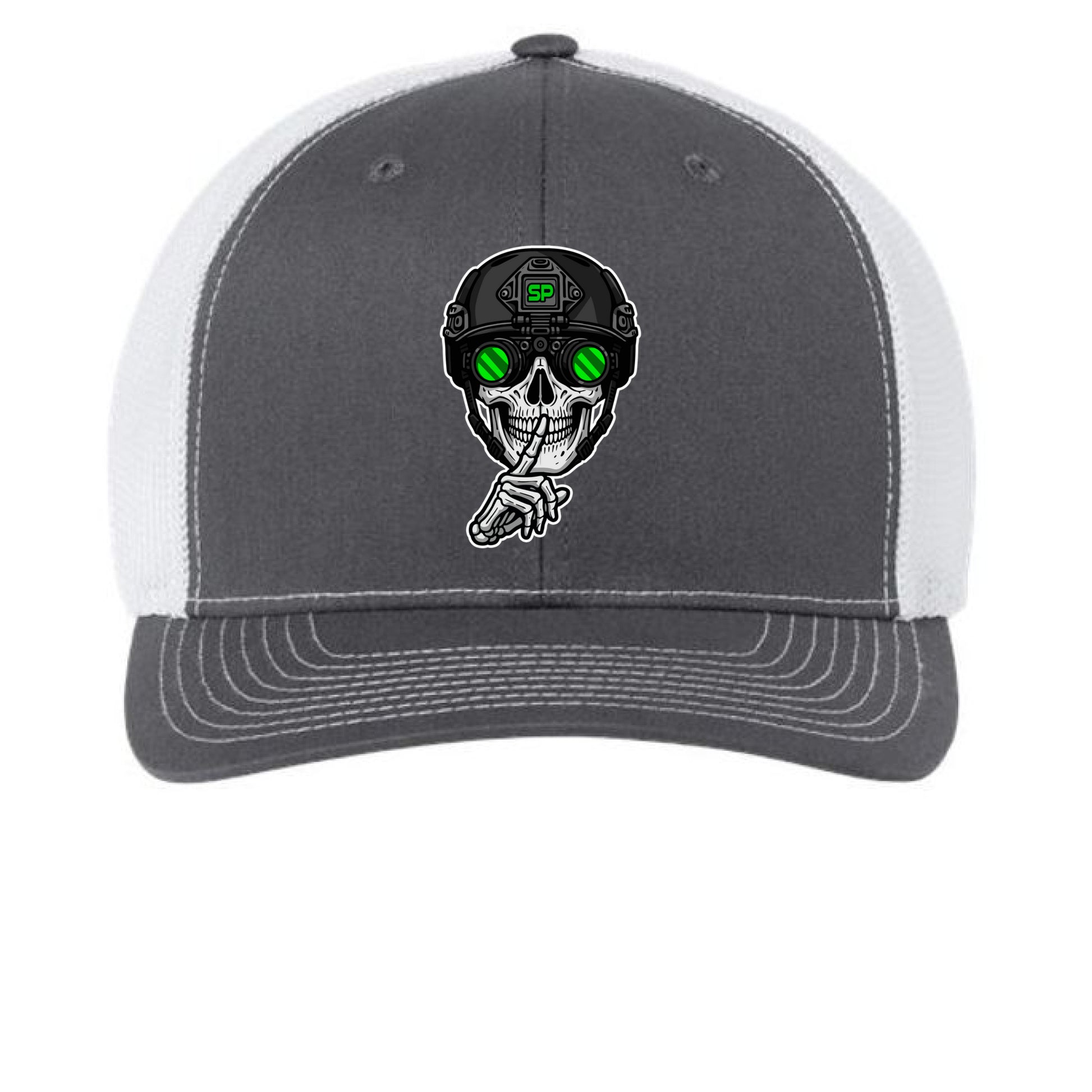 Charcoal/ White - FRONT