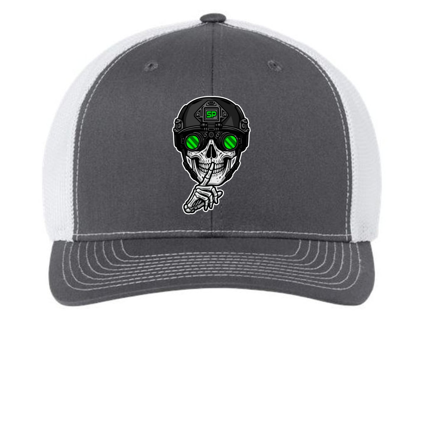 Charcoal/ White - FRONT